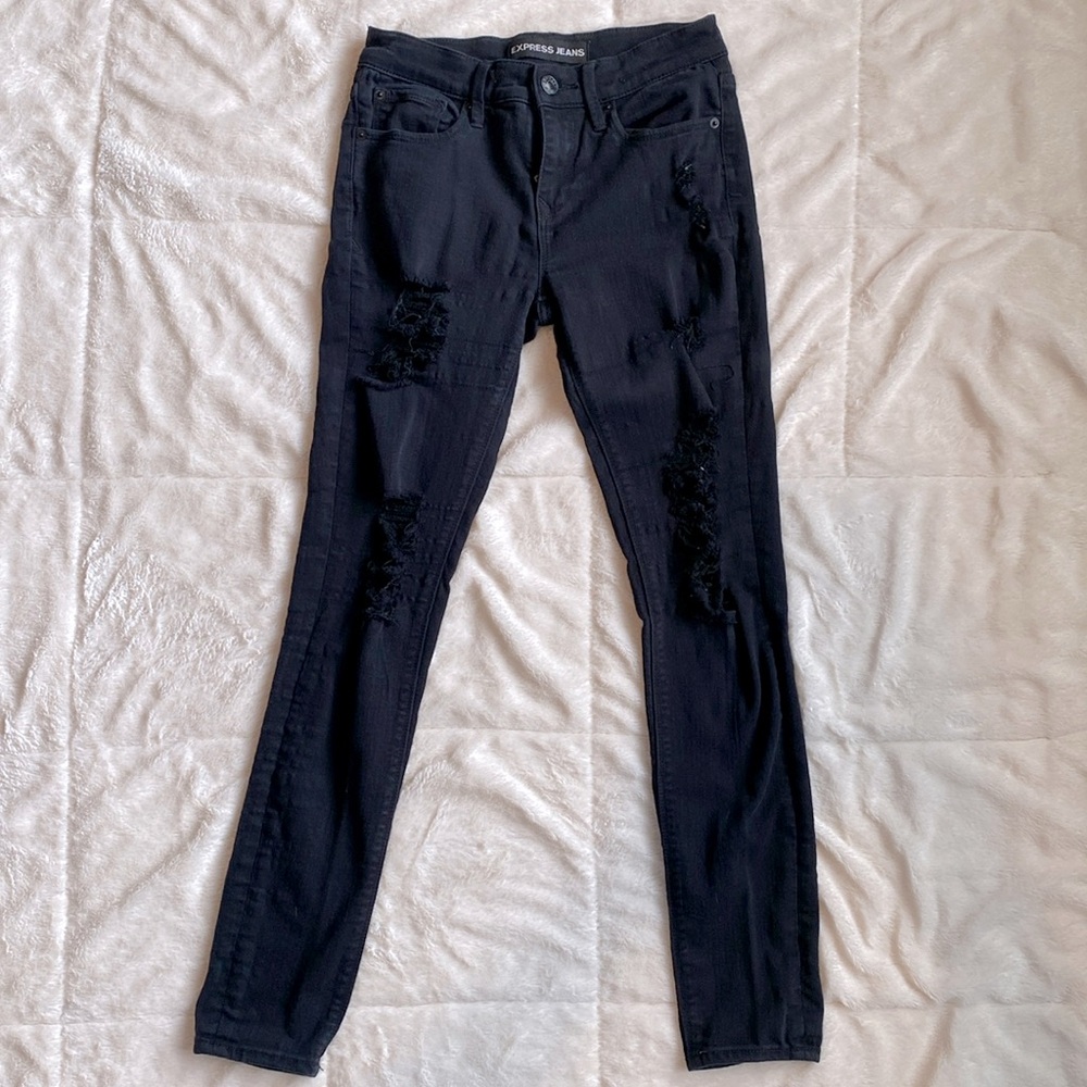 Express Black Jeans